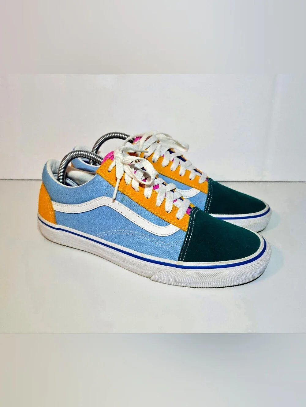 Vans Old Skool Colorblock Sneakers Mens 8.5/Womens 10 Multicolor Shoes